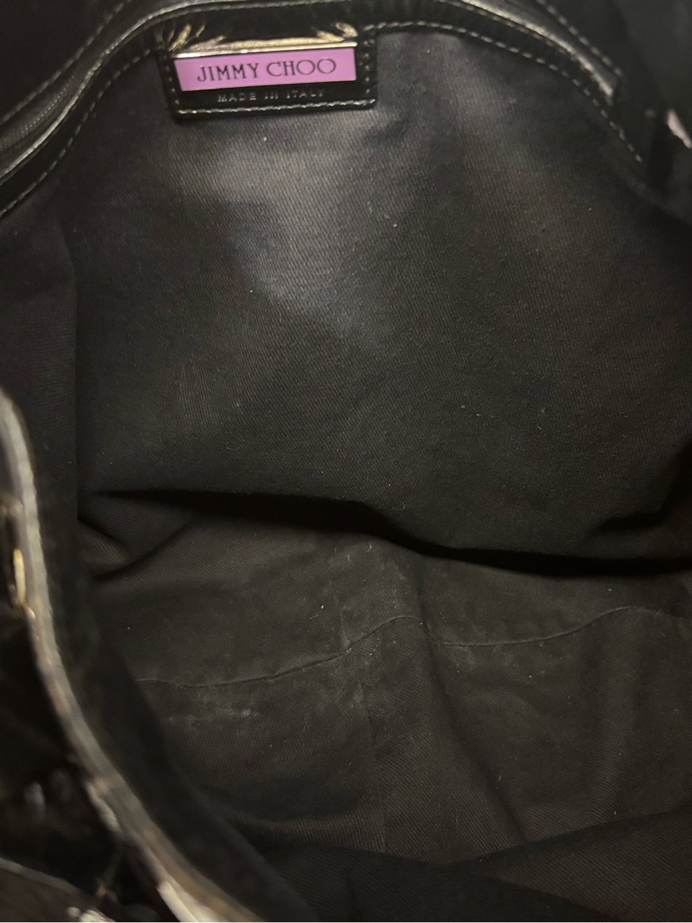Jimmy Choo Dessy Grommet Shoulder Bag with COA - Picture 7 of 12